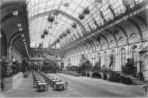 Wintergarten im Central Hotel