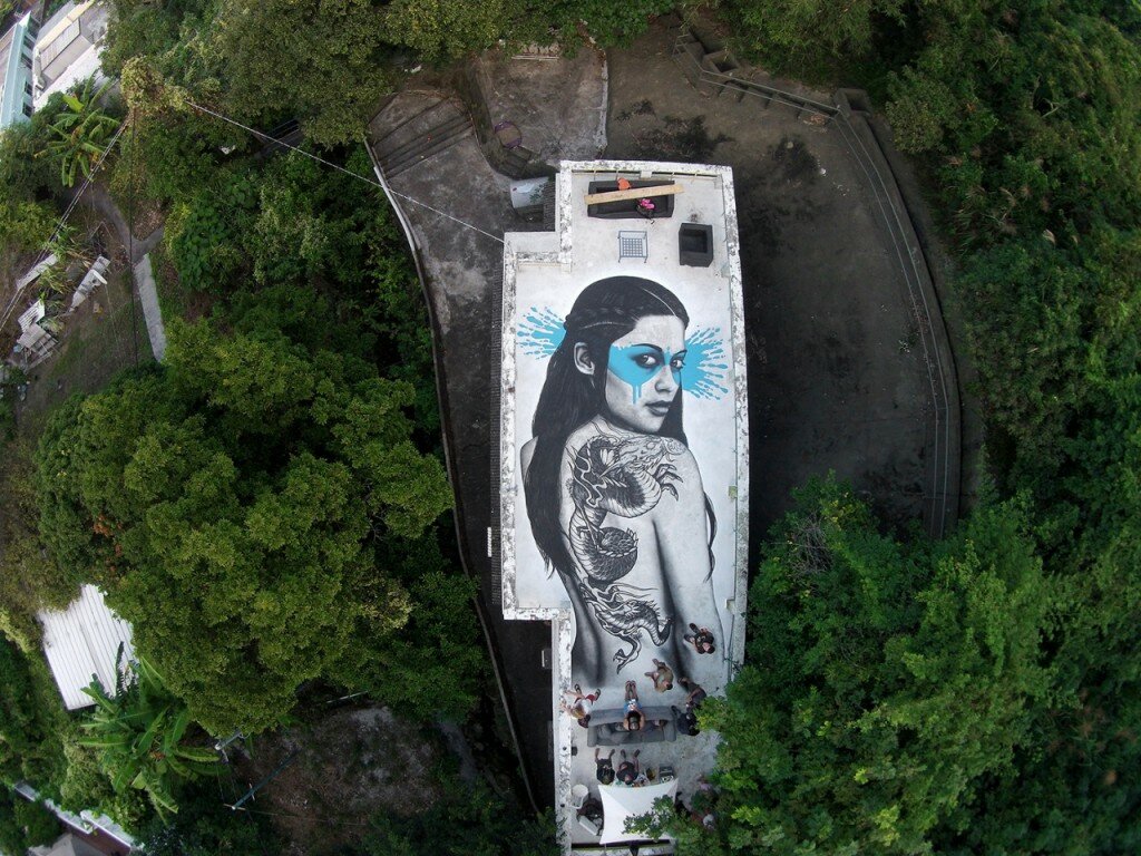 Fin DAC's Kunst in Hong Kong